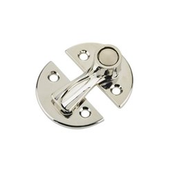 Gravelly Fastener - Chrome Plated Die-Cast With Striker Plate - Medium Size 1.7/
