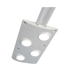 LIGHT 4 LED - WHITE PLANT ON -