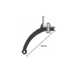 WHEEL ARCH FLARE - RUBBER - UN