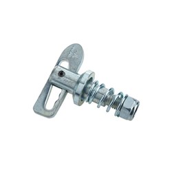 Antiluce Fastener Bolt On ZP 12mm Dia 43mm Thread With Spring Loaded Collar