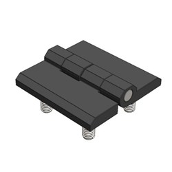 BUTT HINGE 40 X 40 X 5MM POLYA