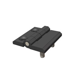 BUTT HINGE 50 X 50 X 6MM POLYA