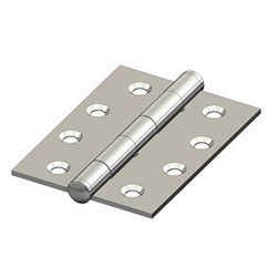 BUTT HINGE 100 X 75 X 1.6MM MI