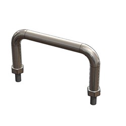 D HANDLE 39MM HIGH X 100MM CEN