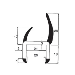 DUROMETER H SEAL 21MM  FULL LI