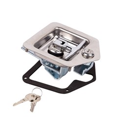 LOCK DROP-T SS WITH STUDS KEYE