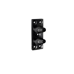 Dovetail 2 Slot Male Rubber Coated