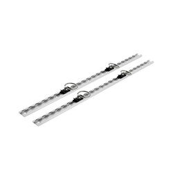 Captive Track D Style 2.4m Alu minium Drilled