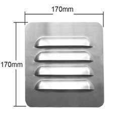 LOUVRE VENT ALUMIMUM 172MM