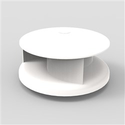 Rotary Vent Black