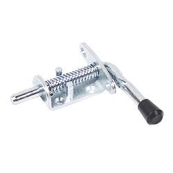 SPRING BOLT 13MM DIA ZP PIN RE