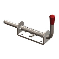 SPRING BOLT 13MM DIA ZP BASE R