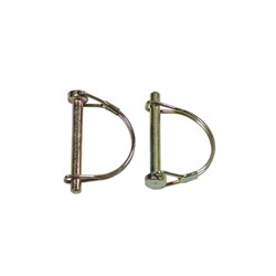 Shaft Locking Pin 8mm Diameter Zinc Plated