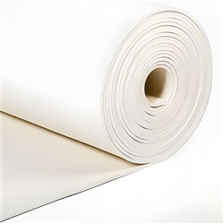 White Hygenic Rubber 1200 x 1. 5mm