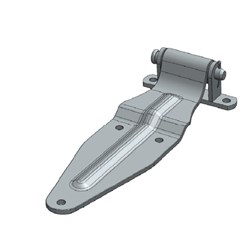TRUCK DOOR HINGE ZP 330MM LONG
