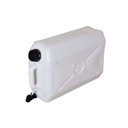 WATER TANK 25L WHITE POLY NO S