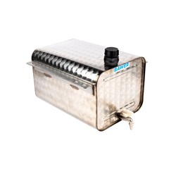 WATER TANK 25L OVAL STAINLESS