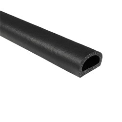D- Seal EPDM Black 19mm X 14.5mm HT Tape