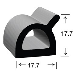 Rubber Seal 17.5mm X 12.5mm