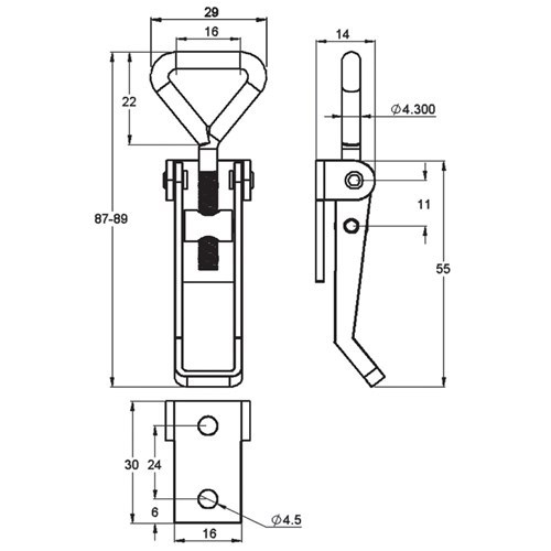O/C FASTENER 71 SERIES ZP