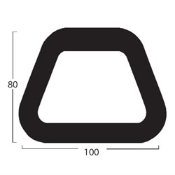 DOCKING RUBBERS - 80 X 100MM -