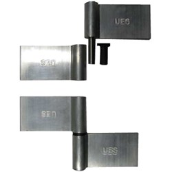 DROP SIDE HINGE 180MM LONG ALU